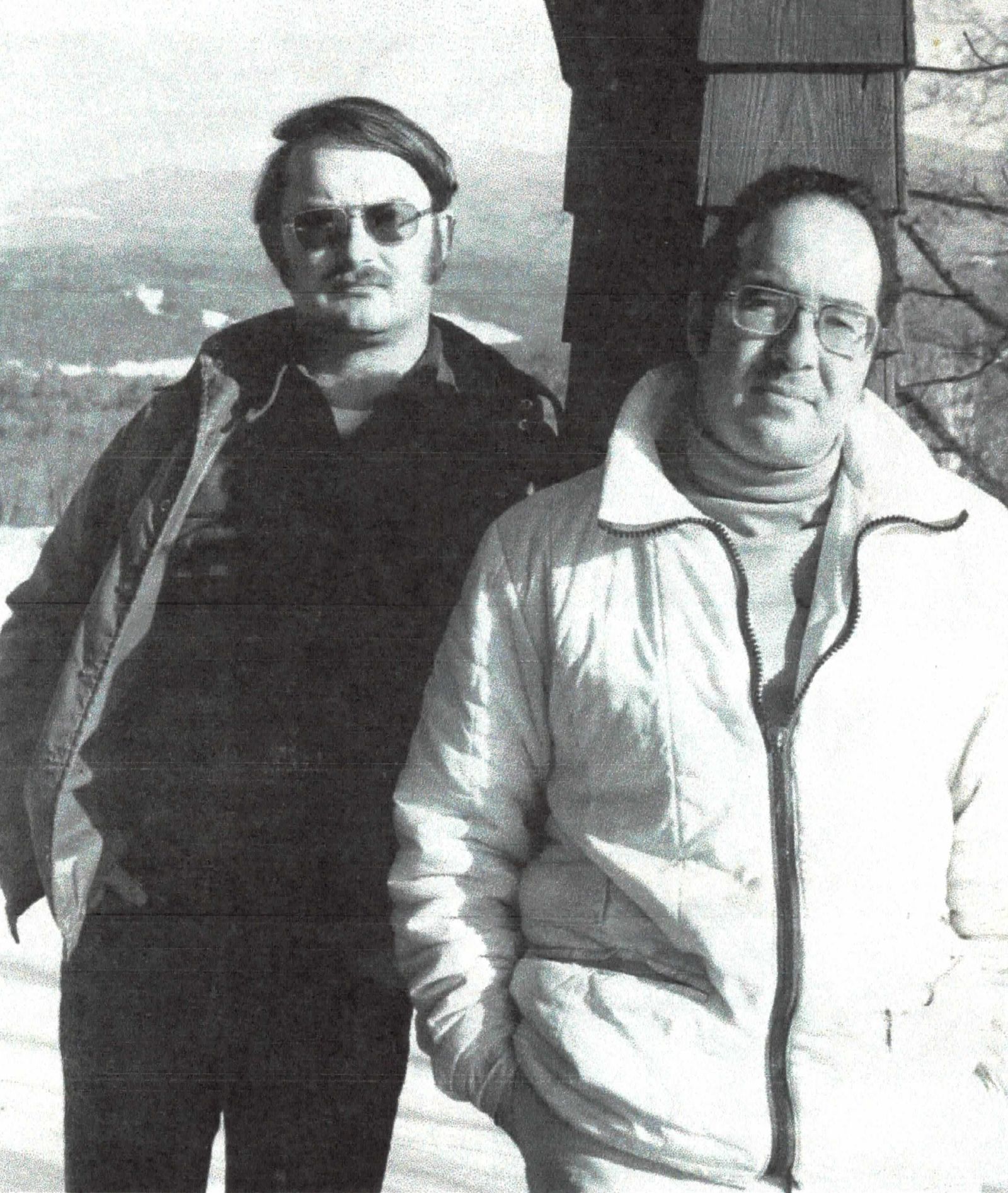 Jere Peabody of Franconia and Jim Branch of Sugar Hill